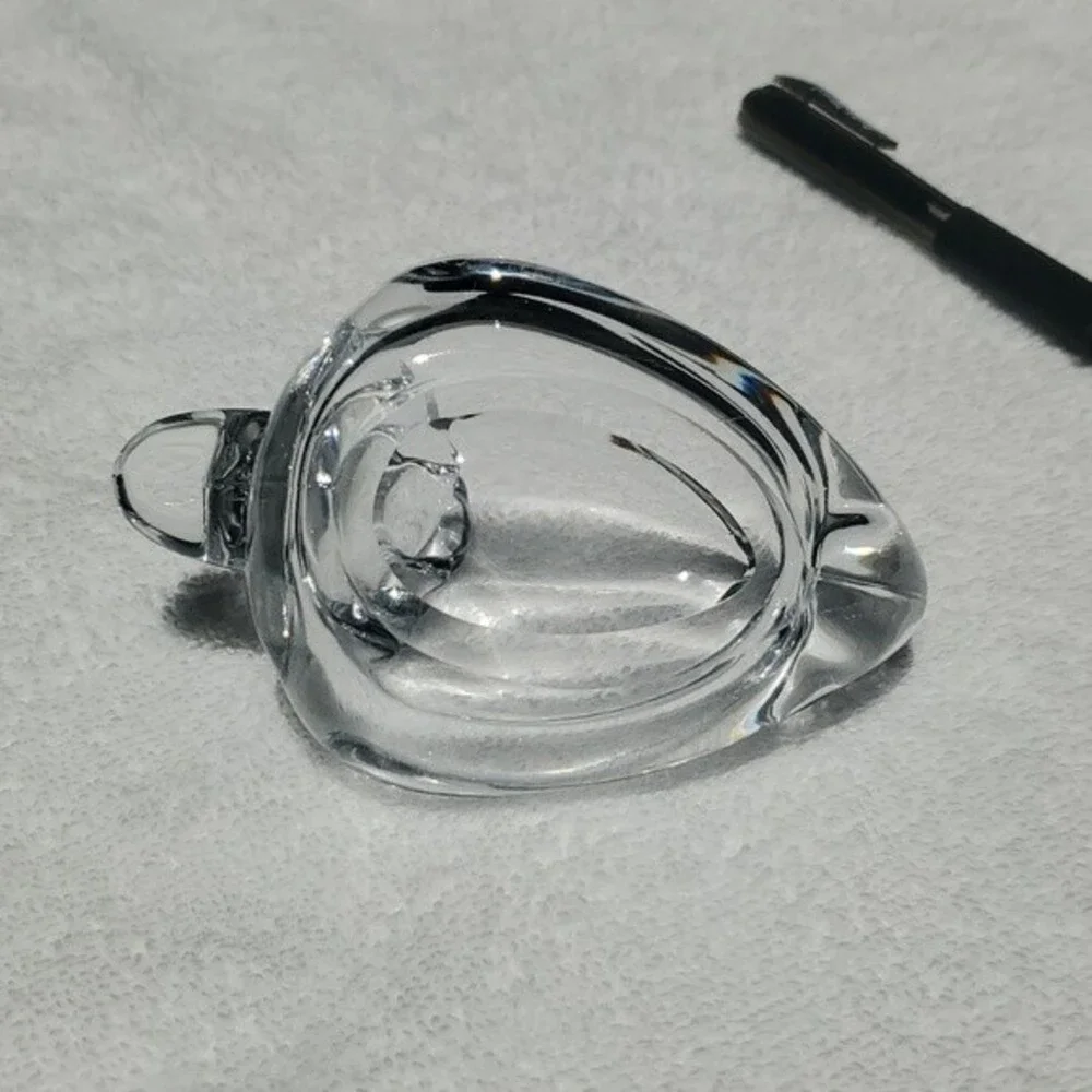VTG Clear Glass Duck Ashtray – Duncan Miller Pall Mall – Coin Catcher – RetroCha